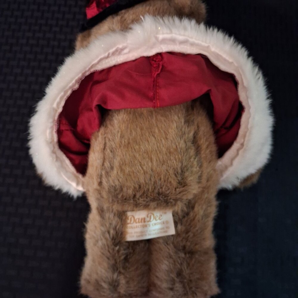 Dan Dee Teddy Bear with Top Hat Singing Lot Like Christmas See Video - Picture 10 of 13